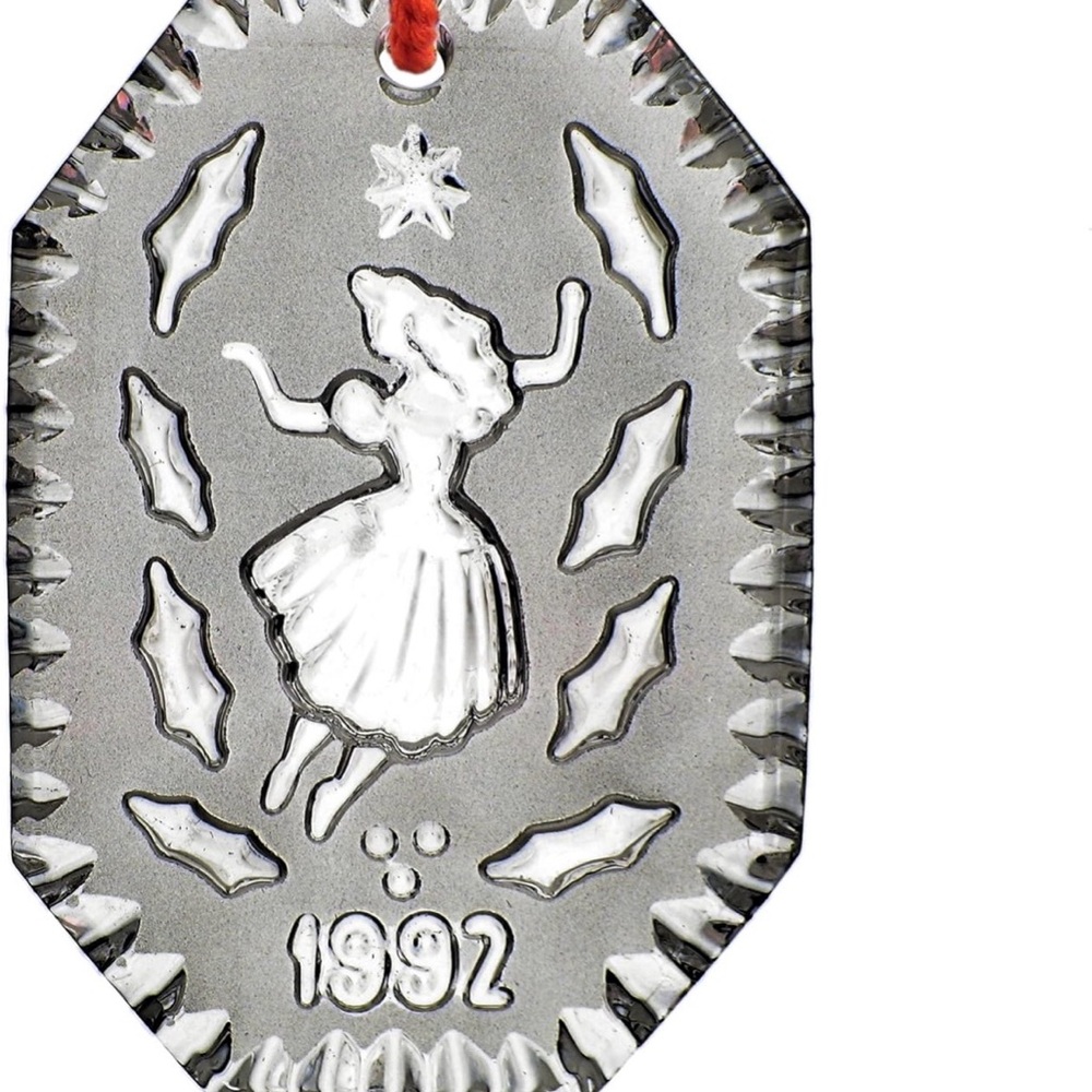 Waterford crystal 12 days of Christmas 1992 nine ladies dancing ornament